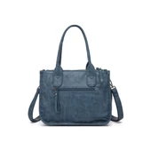 Yıkama Deri Omuz Askılı Kadın Çantası 21K Barcelona 1910 thumbnail 3