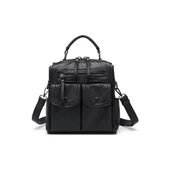 Yıkama Deri Sırt Askılı Kadın Çantası 21K Barcelona 1917 thumbnail 1