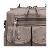 Yıkama Deri Sırt Askılı Kadın Çantası 21K Barcelona 1917 thumbnail 2