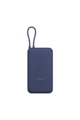 Xiaomi 33W 20.000Mah Mavi Powerbank USB ve USB-C Portu ve USB-C Entegre Kablo BHR8851GL - 1