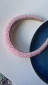 Taşlı pembe taç - 1