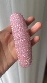 Taşlı pembe taç - 4
