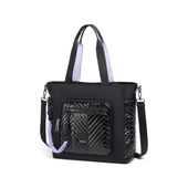 Parlak Kumaş Çapraz Askılı Kadın Omuz Çantası 3246 thumbnail 1