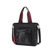 Parlak Kumaş Çapraz Askılı Kadın Omuz Çantası 3246 - 1