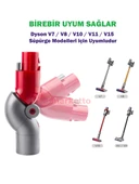 Dyson Uyumlu V7, V8, V10, V11, V15 Uyumlu Süpürge Mobilya Altı Adaptörü thumbnail 5
