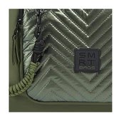 Parlak Kumaş Çapraz Askılı Kadın Omuz Çantası 3246 thumbnail 2