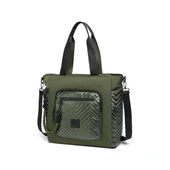 Parlak Kumaş Çapraz Askılı Kadın Omuz Çantası 3246 thumbnail 1