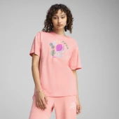 Puma 68508518 Graphics Relaxed Fruity Tee Kadın Spor Tişört - 3