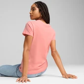 Puma 68502118 Ess Elevated Tee Kadın Spor Tişört - 4