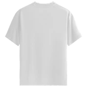 Vivid Street - %100 Pamuklu Kadın Beyaz Tişört - Premium Quality thumbnail 2