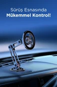 Torima  JX-052 Siyah Çok Amaçlı Manyetik Car Holder Araç İçi Telefon Tutucu thumbnail 2