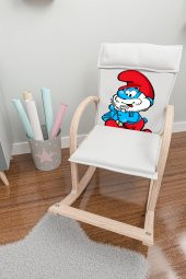 Mobildeco Şirin Ahşap Sallanan Sandalye Dinlenme Koltuğu Şirin Ba - 1