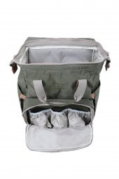 Easebag Fonksiyonlu,Bebek Yataklı Anne & Bebek Bakım Sırt Çantası - 3