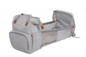 Easebag Fonksiyonlu,Bebek Yataklı Anne & Bebek Bakım Sırt Çantası - 7