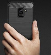 Galaxy A8 Plus 2018 Kılıf Zore Room Silikon Kapak - 2