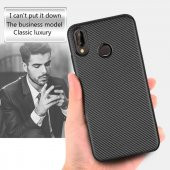 Huawei P20 Lite Kılıf Zore i-zore Karbon Silikon - 6