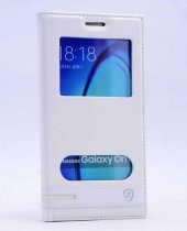 Galaxy On7 Kılıf Zore Elite Kapaklı Kılıf - 5