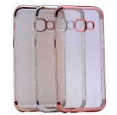 Galaxy A5 2016 Kılıf Zore Kenarı Tek Sıra Taşlı Silikon - 4