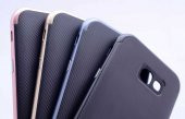 Galaxy A7 2017 Kılıf Zore İnce Mono Karbon Silikon Kapak - 2