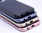 Galaxy A7 2017 Kılıf Zore İnce Mono Karbon Silikon Kapak - 3