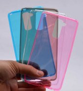 LG Stylus 2 Kılıf Zore Ultra İnce Silikon Kapak 0.2 mm - 2