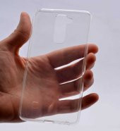 LG Stylus 2 Kılıf Zore Ultra İnce Silikon Kapak 0.2 mm - 3