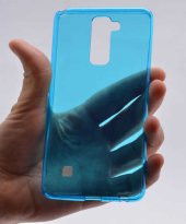 LG Stylus 2 Kılıf Zore Ultra İnce Silikon Kapak 0.2 mm - 5