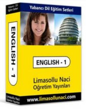 Yabancı Dil Eğitim Seti Limasollu Naci İngilizce Seti-1-2-3. Kur Basım Yılı 2011 - 1