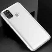 Galaxy M21 Kılıf Zore Kamera Korumalı Süper Silikon - 6