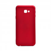 Samsung Galaxy J4 Plus - Kılıf Mat Renkli Esnek Premier Silikon Kapak - 3