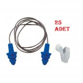 Starline 1707D-C Plastik İpli Kulak Tıkacı (21,5 Db) X 25 thumbnail 1