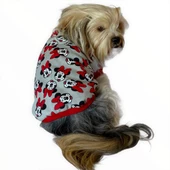 Red Mickey İnce Köpek Ceketi,Kıyafeti,Elbisesi - 3