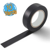 Elektrikçi Bandı Siyah İzole Elektirik Bant Elektrik Bandı Pvc 9 Metre 19 mm - 1
