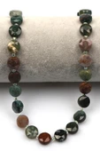 Hint Akik Doğal Taş Dizi 5 x 10 mm Yassı Kesim - 2