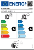 Milestone 195/65 R15 91H Carmile Yaz Lastiği 2025 Üretim - 2