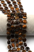 Kaplan Gözü Doğal Taş Dizi 5 x 10 mm Yassı Kesim - 1