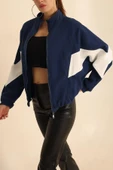 3 İPLİK FERMUARLI BELİ LASTİKLİ SWEATSHIRT HIRKA - 6