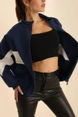 3 İPLİK FERMUARLI BELİ LASTİKLİ SWEATSHIRT HIRKA - 7