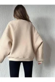 3 İPLİK ŞARDONLU CROP  SWEATSHIRT - 11