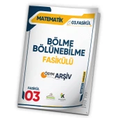2025 TYT Matematik KaraKutu Bölme Bölünebilme ÖSYM Çıkmış Soru Bankası Modüler Set Çözümlü 3.Fasikül - 1
