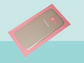 Samsung Galaxy S7 Edge Uyumlu Arka Kapak Batarya Kapağı - GOLD - 1