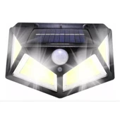 Solar Hareket Sensörlü Duvar Lambası 100 Led - 2