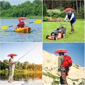 Kafa Şemsiyesi Beyaz - 2