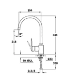 TEKA SP 995 KROM INOX YÜKSEK BAŞLIKLI MUTFAK EVİYE BATARYASI thumbnail 2