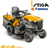Stiga ESTATE PRO 9122 WX 4x4 Hidrostatik Honda GXV690 Benzinli Çim Biçme Traktörü - 1