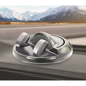 360° Dönebilen Yapışkanlı Numaratörlü Araç Telefon Tutucu - 3
