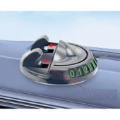 360° Dönebilen Yapışkanlı Numaratörlü Araç Telefon Tutucu - 2