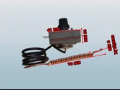 ENDER Gazlı Emniyet Termostadı Sabit 110 Derece 4 Kontaklı thumbnail 2