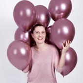 Balon Krom 13" 50li Pembe Gemar - 4