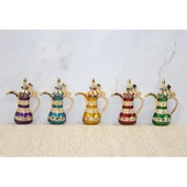 Swarovski Taşlı Minik Figür - Mini İbrik - 1